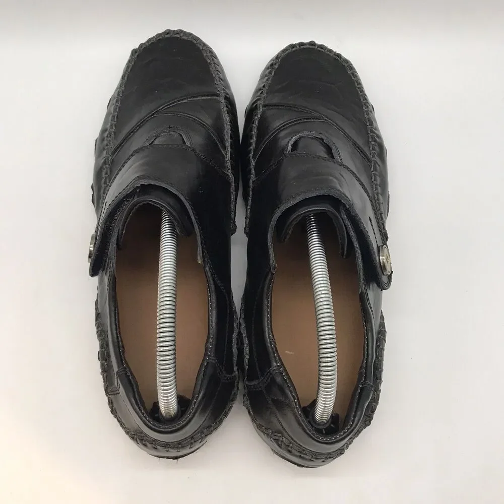 Buyup black leather
